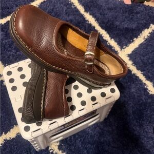 Brown Leather Maryjane’s 9.5